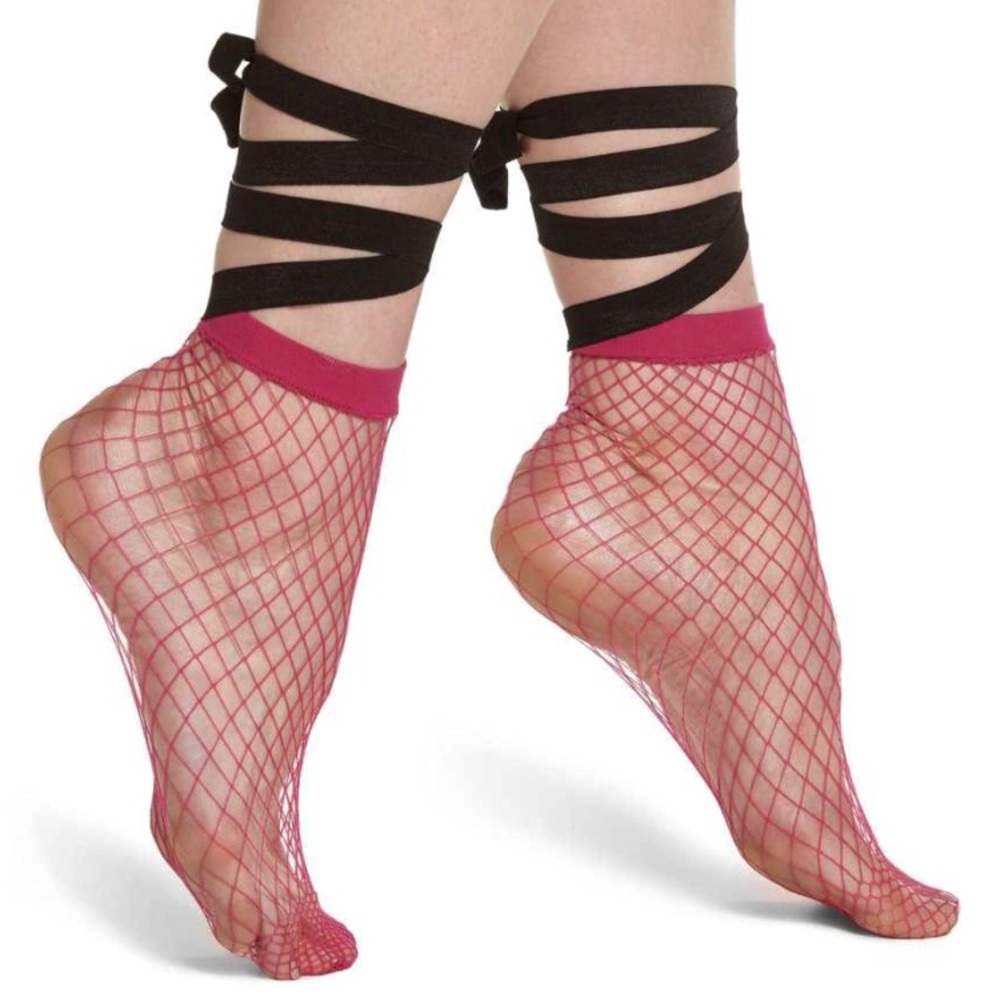 Sarah Borghi ANNAMARIA Lace-up Ankle Socks